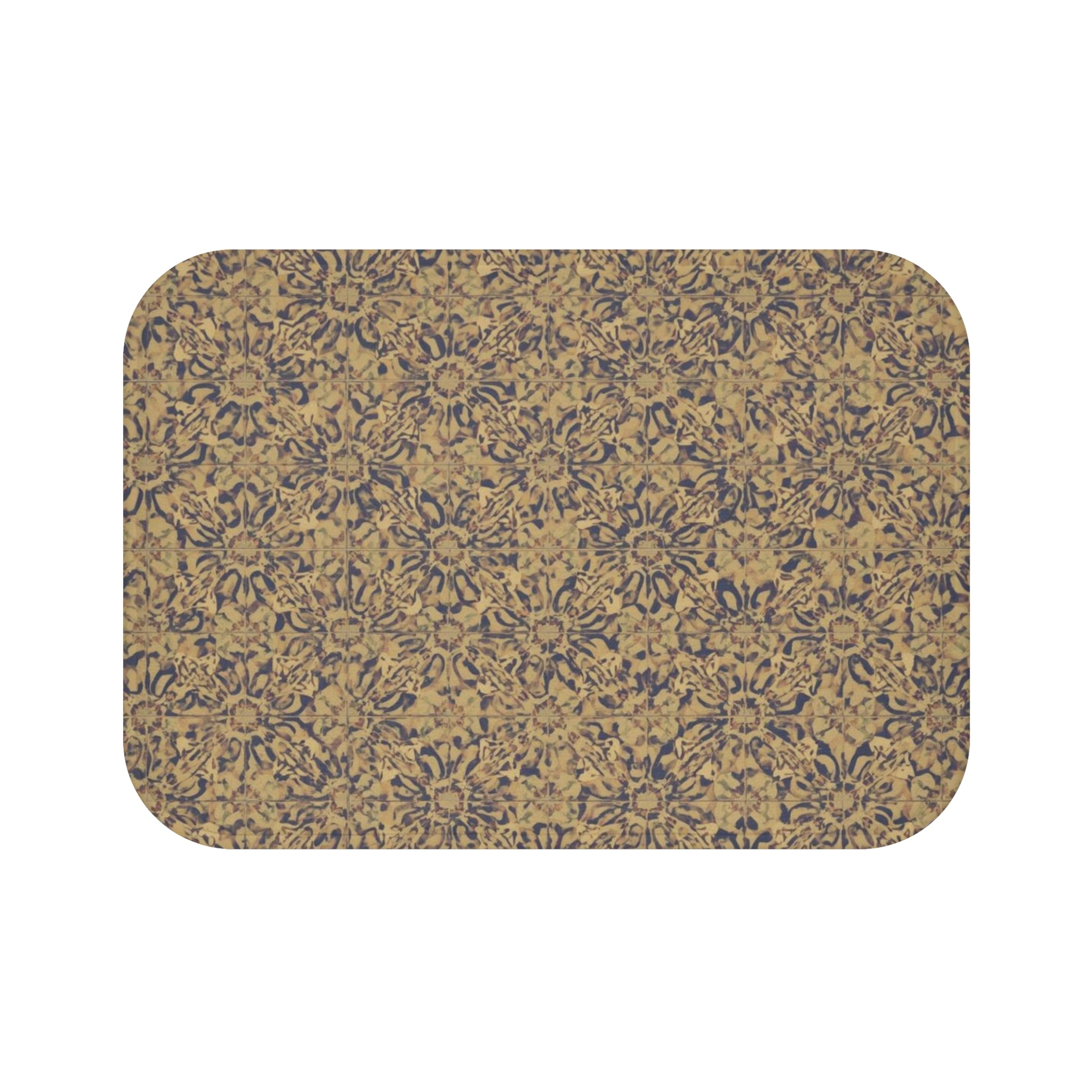 Elegant Floral Bath Mat | Vintage Home Decor | Cozy Bathroom Accent | Gifts for Her | Shower Mat | Floor Rug - Rosetta Creative Boutique